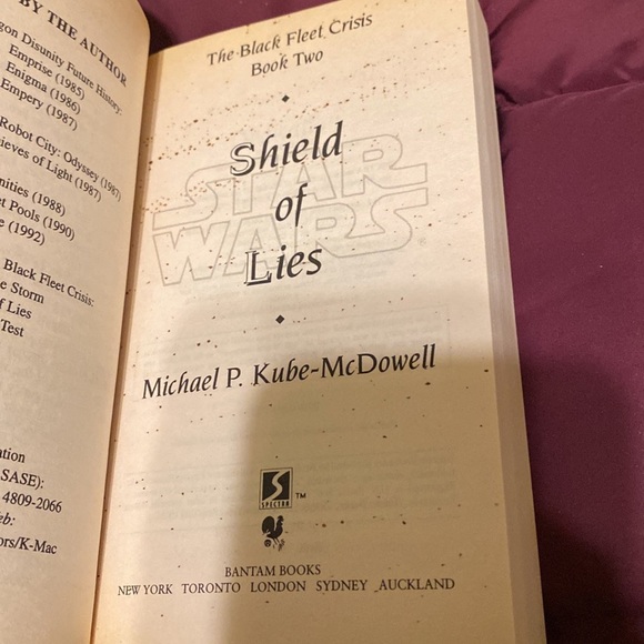 Star Wars book lot The Black Fleet Crisis - Picture 6 of 10